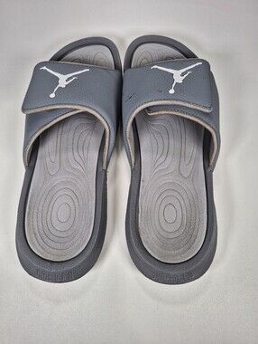 Nike Men's Jordan Hydro 6 Cool Grey Size 9 881473-004 Slides